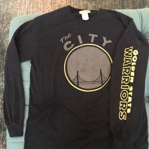 Golden State Warriors long sleeve tshirt